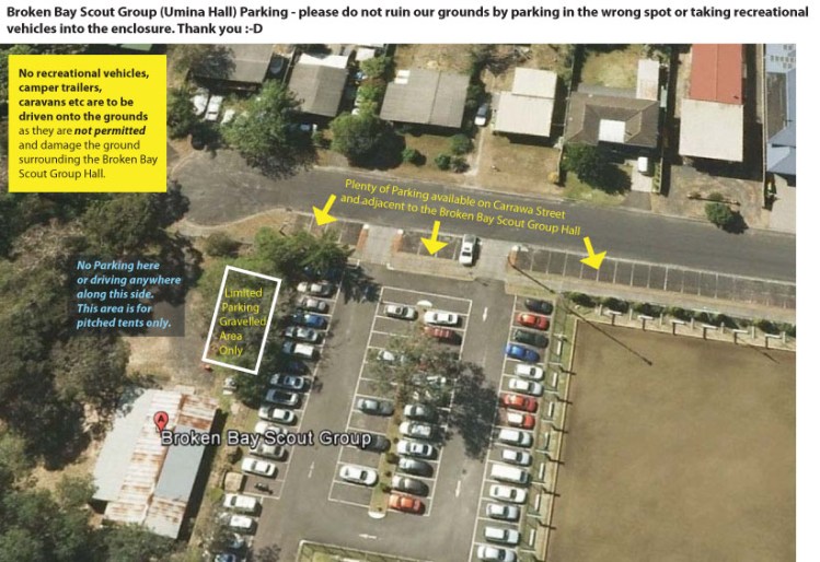 Umina Beach Scout Hall Parking.ai
