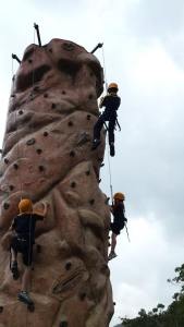 Founder'sDay Climbing Wall Fun