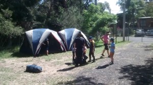 Pitched Tents