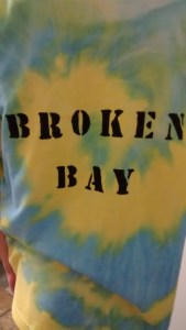 Tie Dyed Shirt Back View