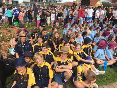 BBSG ANZAC Ceremony Woy Woy