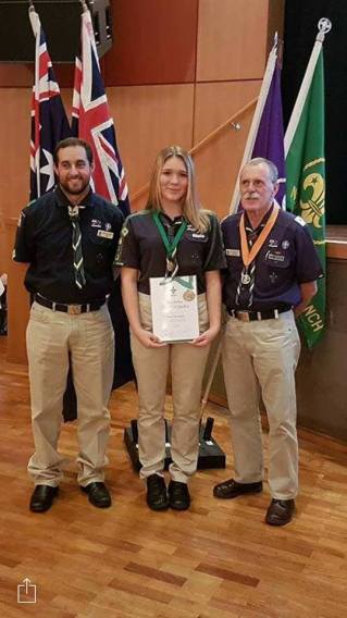 Greta Australian Scout Medallion Award
