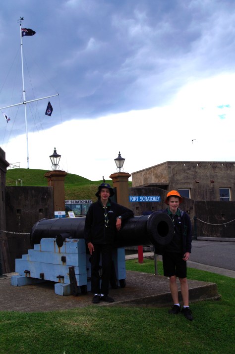 Outside Fort Scratchley Newcastle1