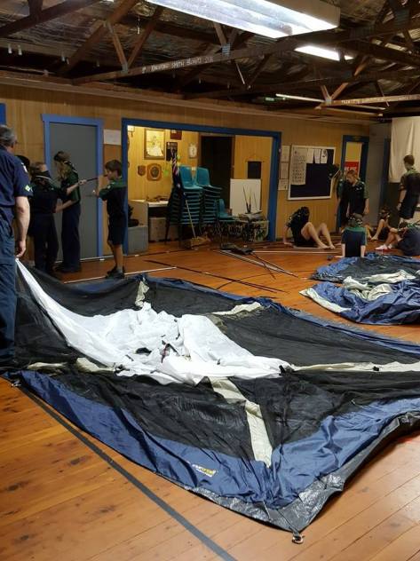 Tent Assembly Blindfolded 3